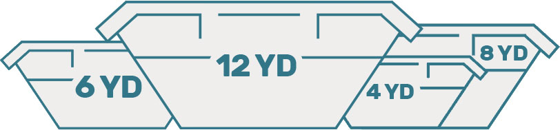 Business waste collection vehicle and bins at a commercial site