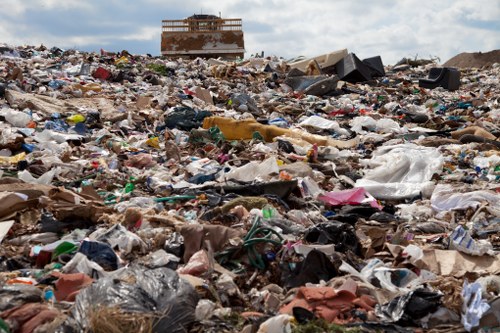 Recycling process for business waste in New Cross